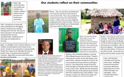 My community – a child’s story
